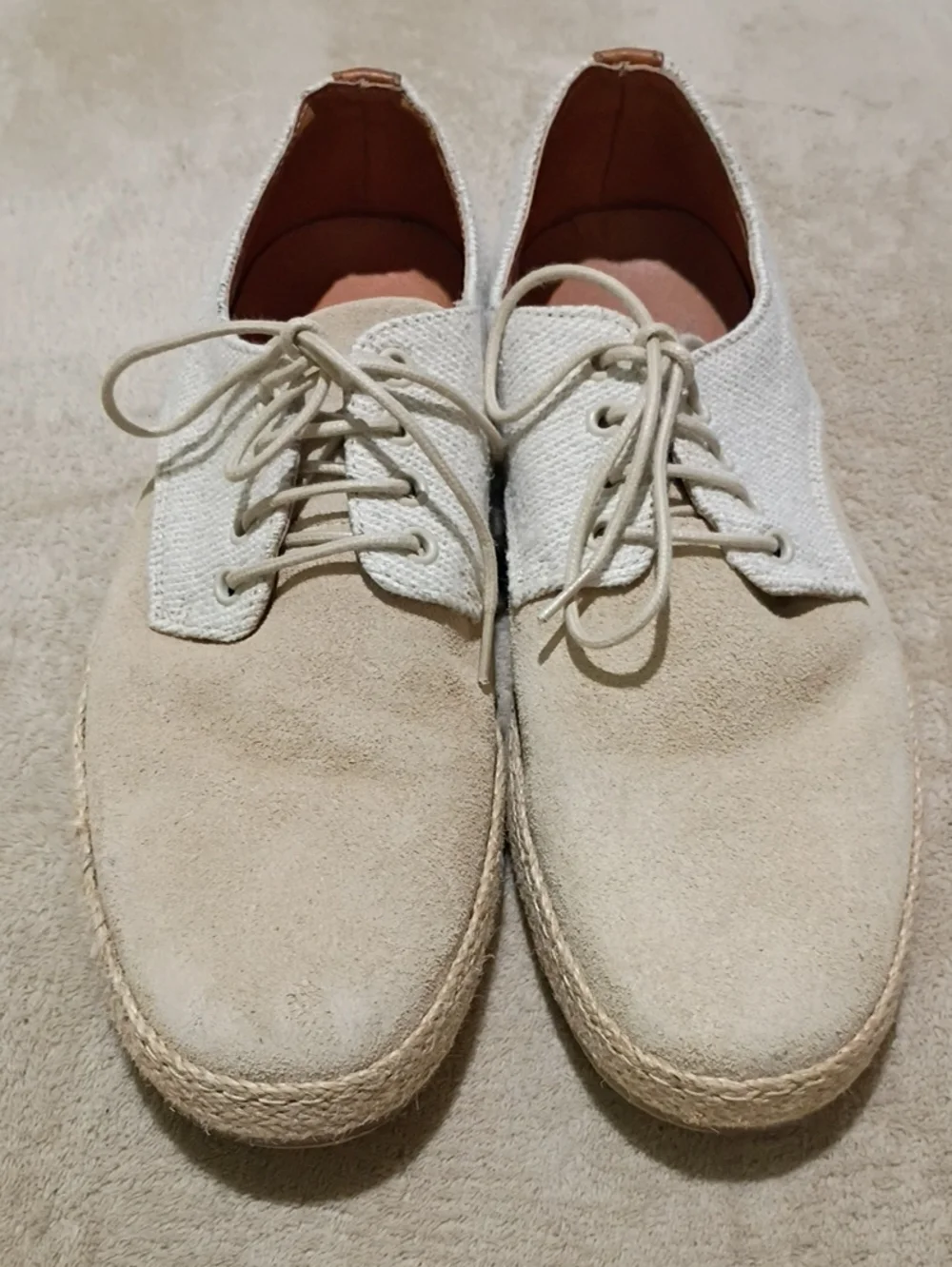 Bocage Joannes Tan Suede  And Fabric Derby